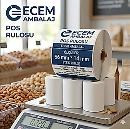 Pos Rulosu 56*14(200 Adet)